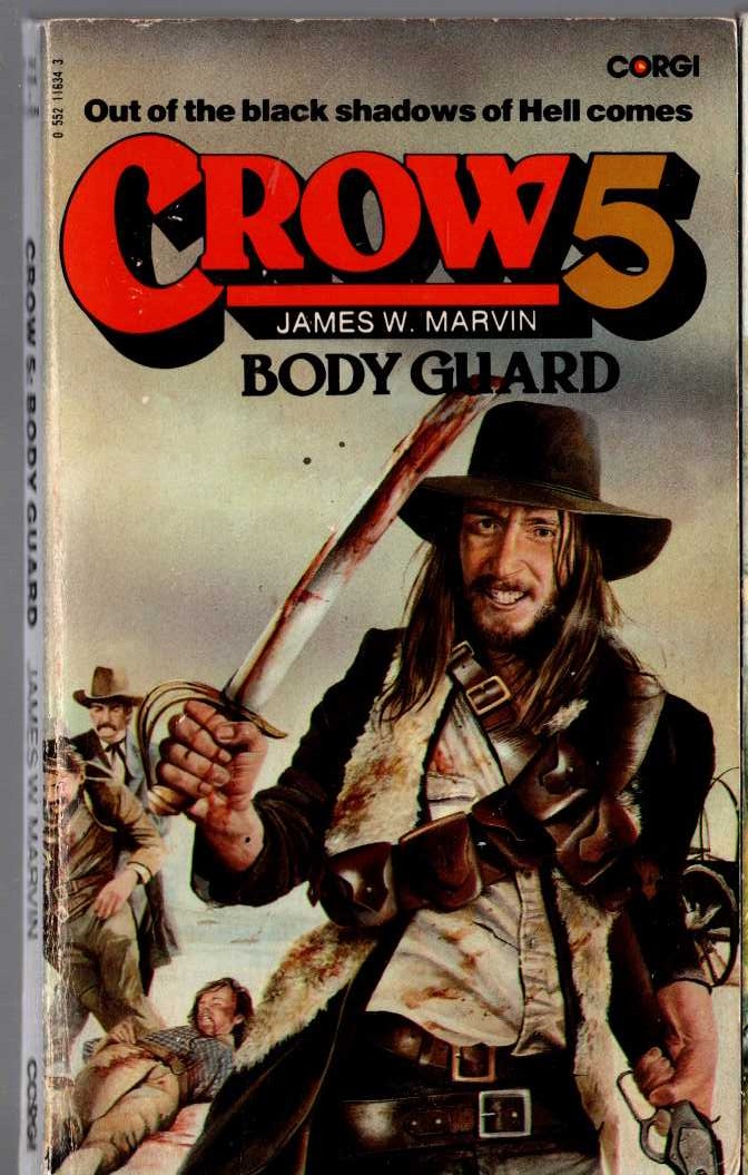 James W. Marvin  CROW 5: BODY GUARD front book cover image