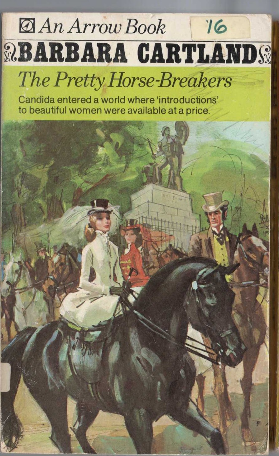 Barbara Cartland  THE PRETTY HORSE-BREAKERS front book cover image