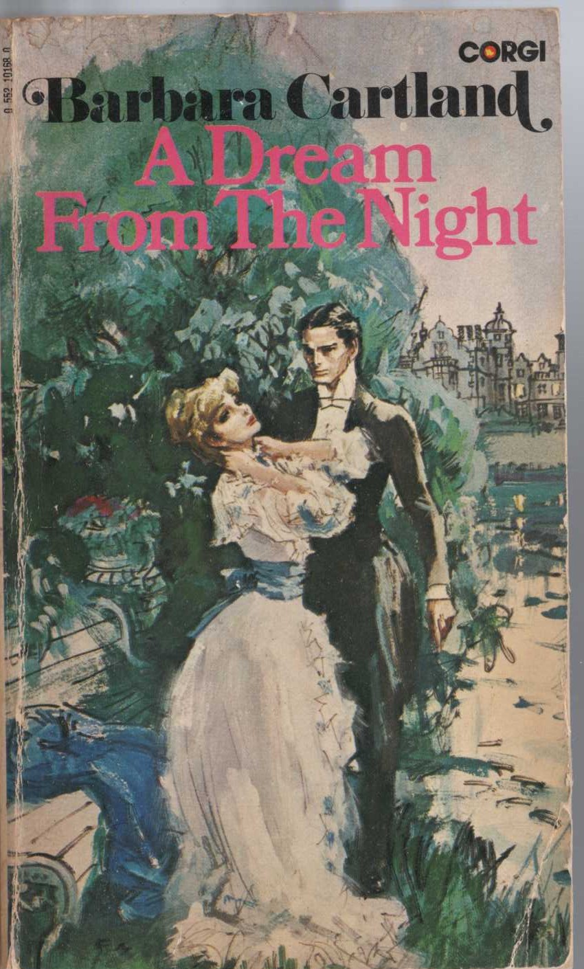Barbara Cartland  A DREAM FROM THE NIGHT front book cover image
