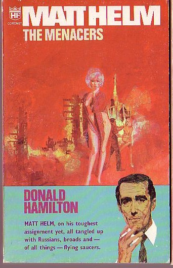 Donald Hamilton  THE MENACERS front book cover image