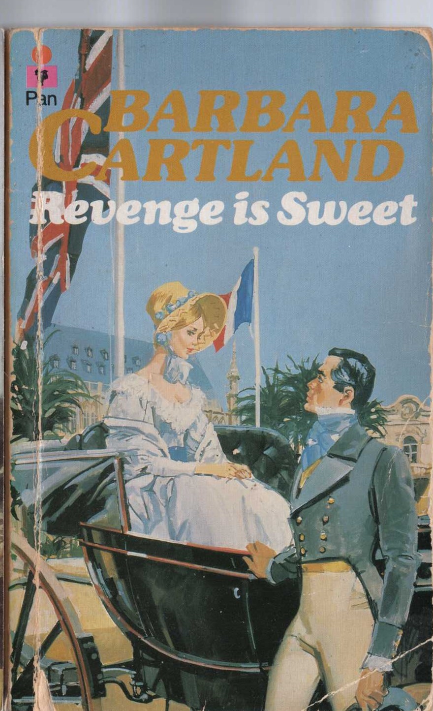 Barbara Cartland  REVENGE IS SWEET front book cover image
