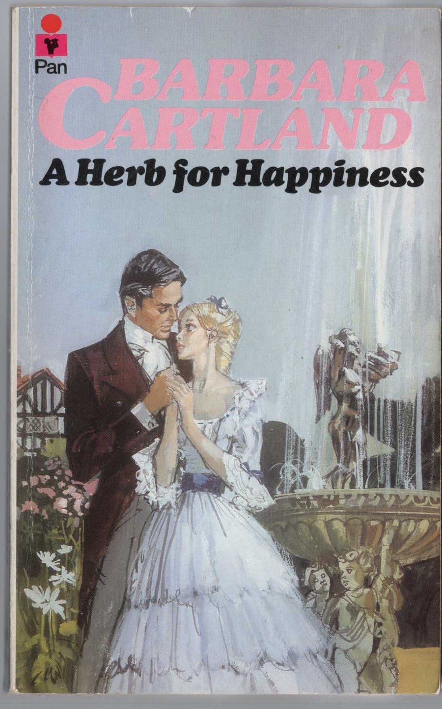 Barbara Cartland  A HERB FOR HAPPINESS front book cover image