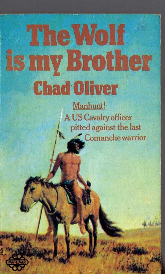 Chad Oliver  THE WOLF IS MY BROTHER front book cover image