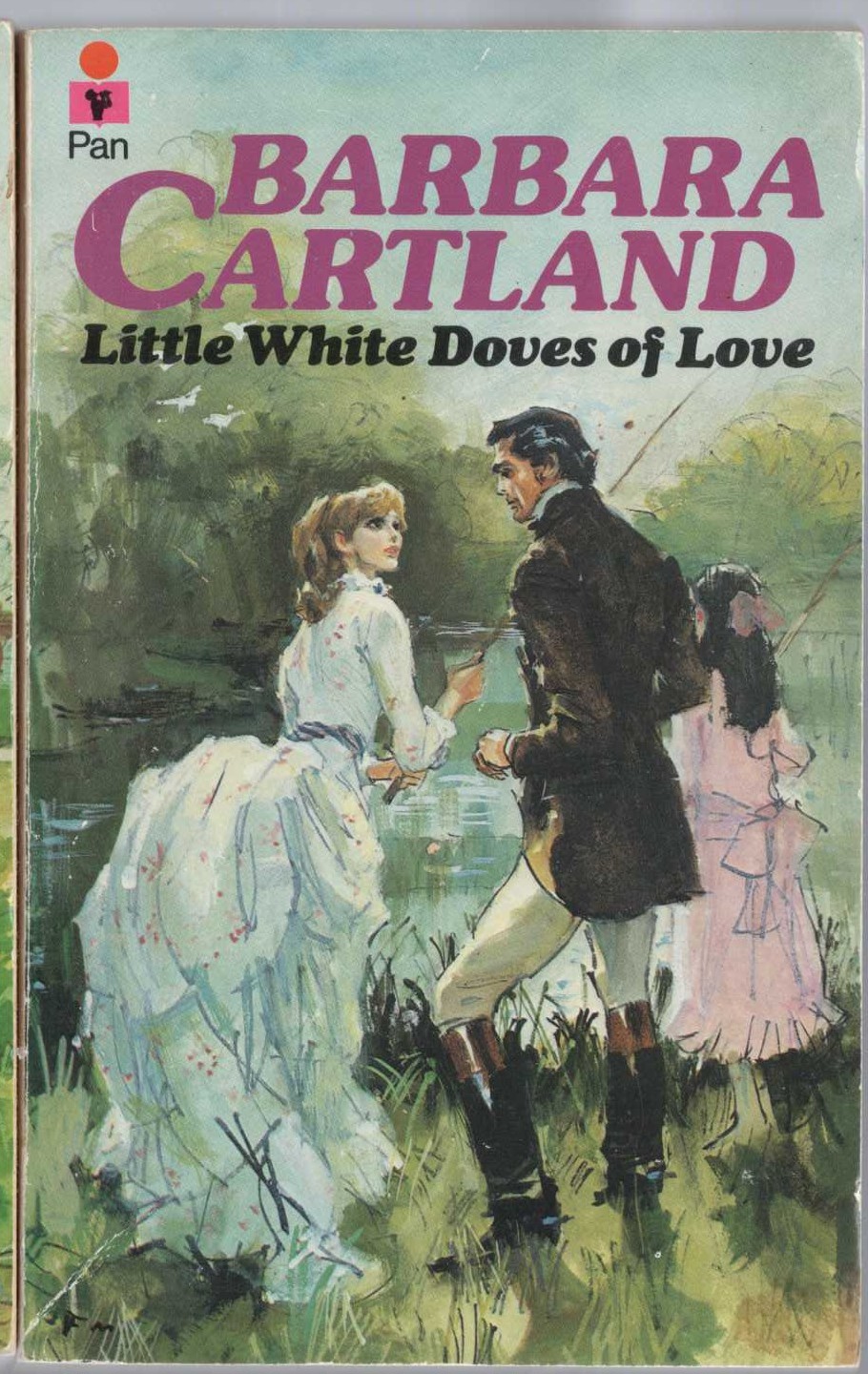 Barbara Cartland  LITTLE WHITE DOVES OF LOVE front book cover image