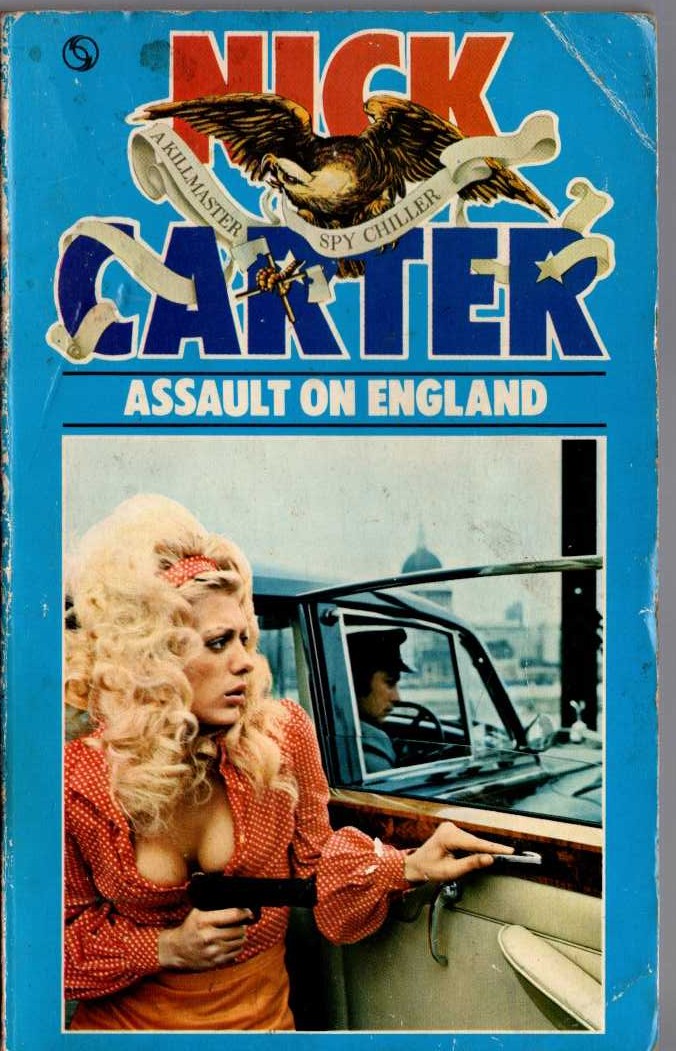 Nick Carter  ASSAULT ON ENGLAND front book cover image