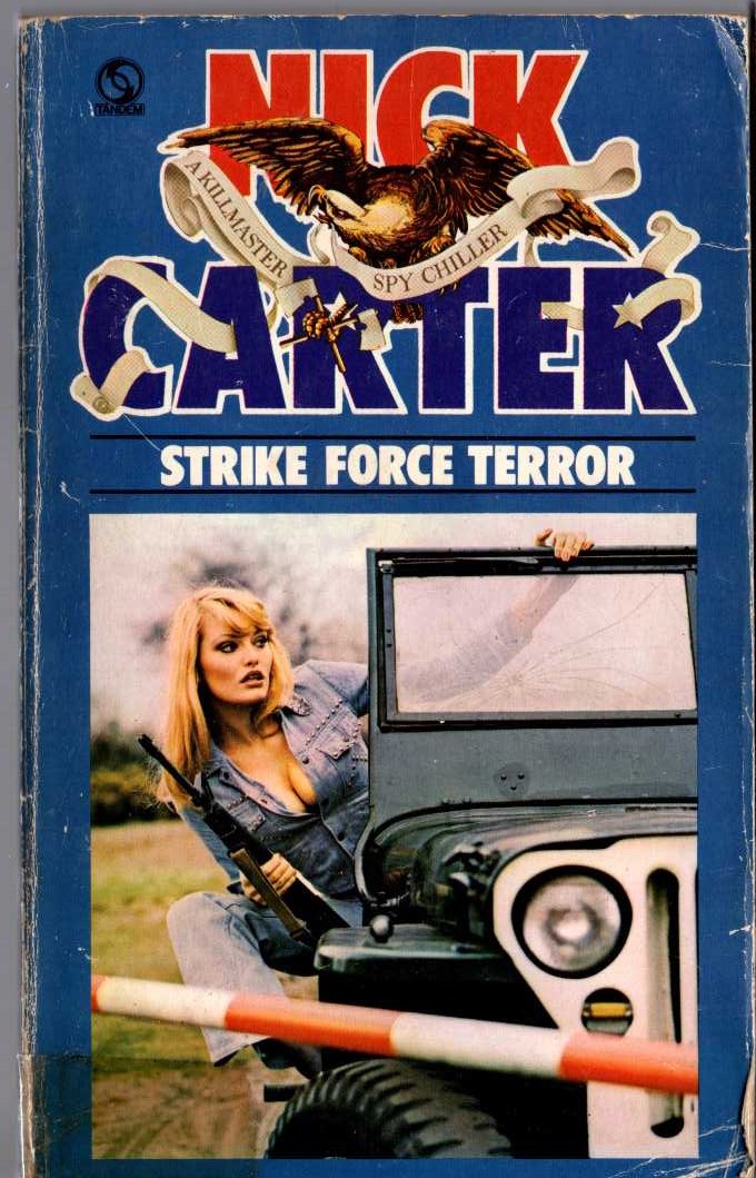 Nick Carter  STRIKE FORCE TERROR front book cover image