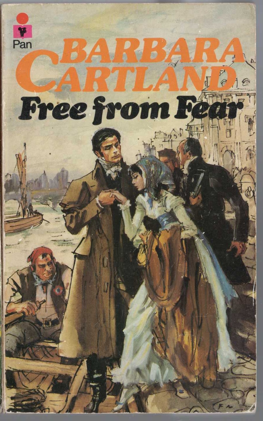 Barbara Cartland  FREE FROM FEAR front book cover image