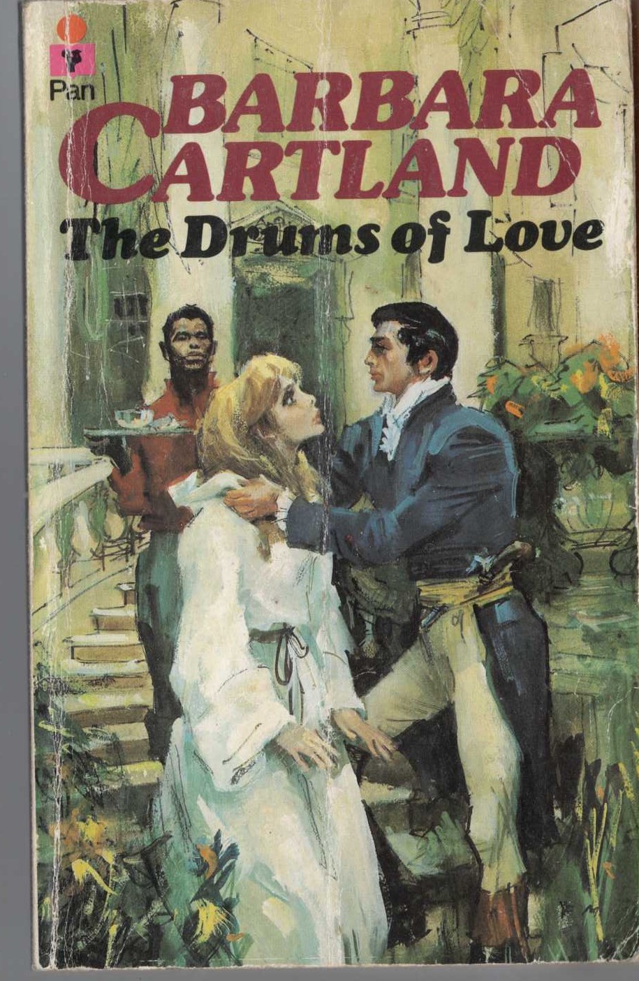 Barbara Cartland  THE DRUMS OF LOVE front book cover image