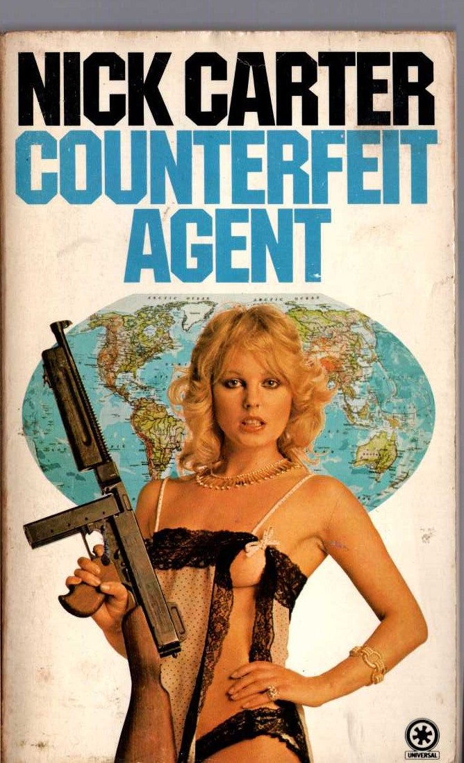 Nick Carter  COUNTERFEIT AGENT front book cover image