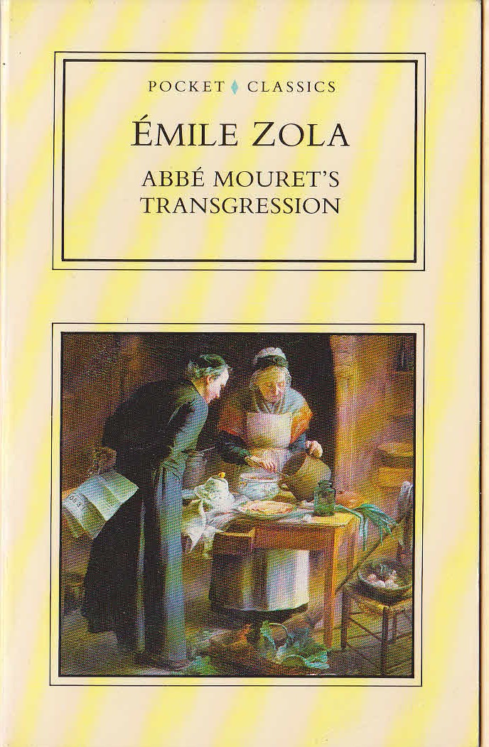 Emile Zola  ABBE MOURET'S TRANSGRESSION front book cover image