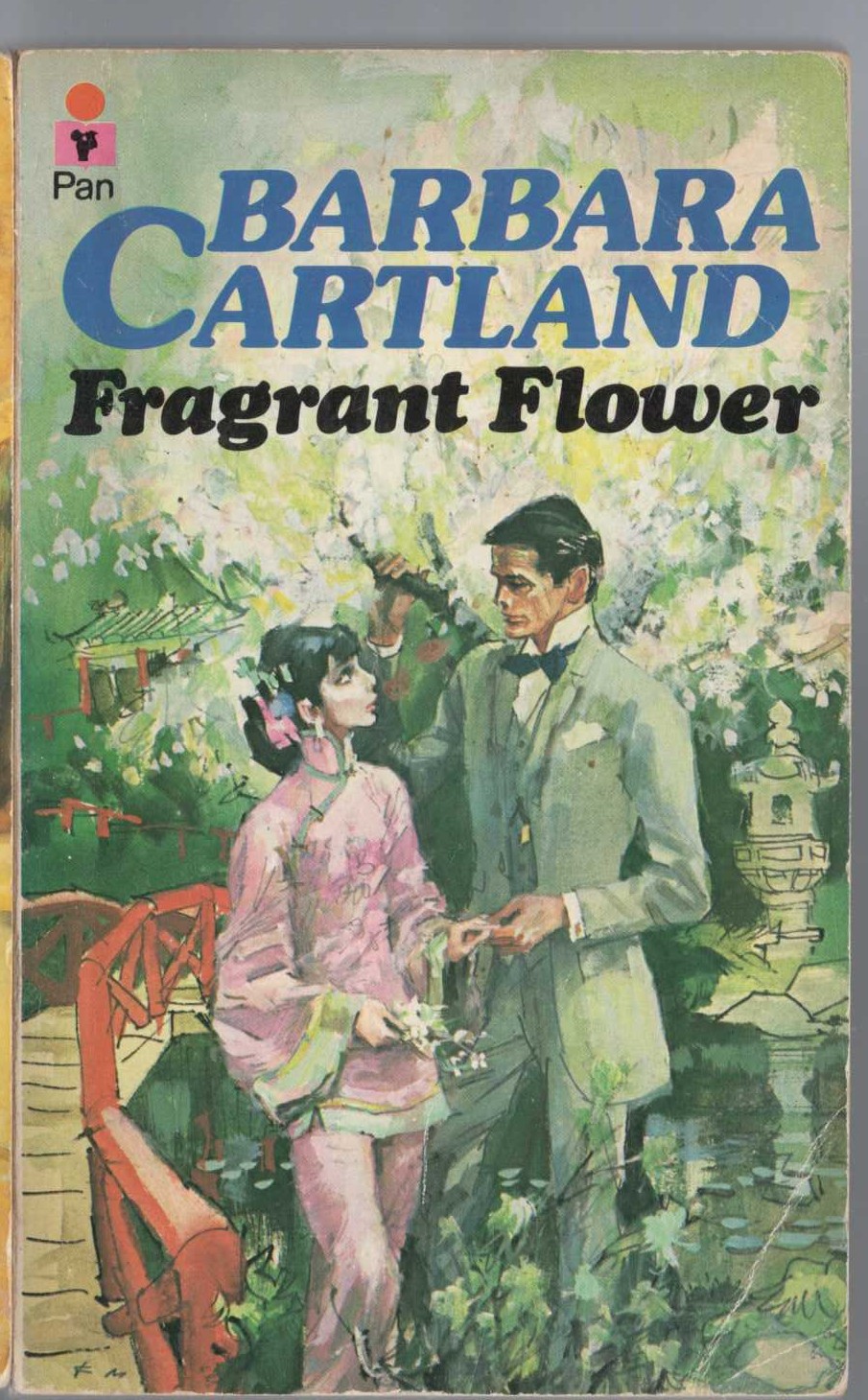 Barbara Cartland  FRAGRANT FLOWER front book cover image