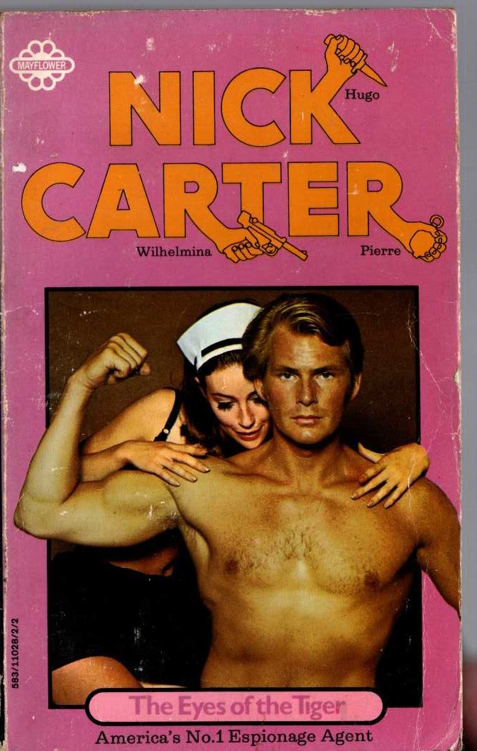 Nick Carter  THE EYES OF THE TIGER front book cover image