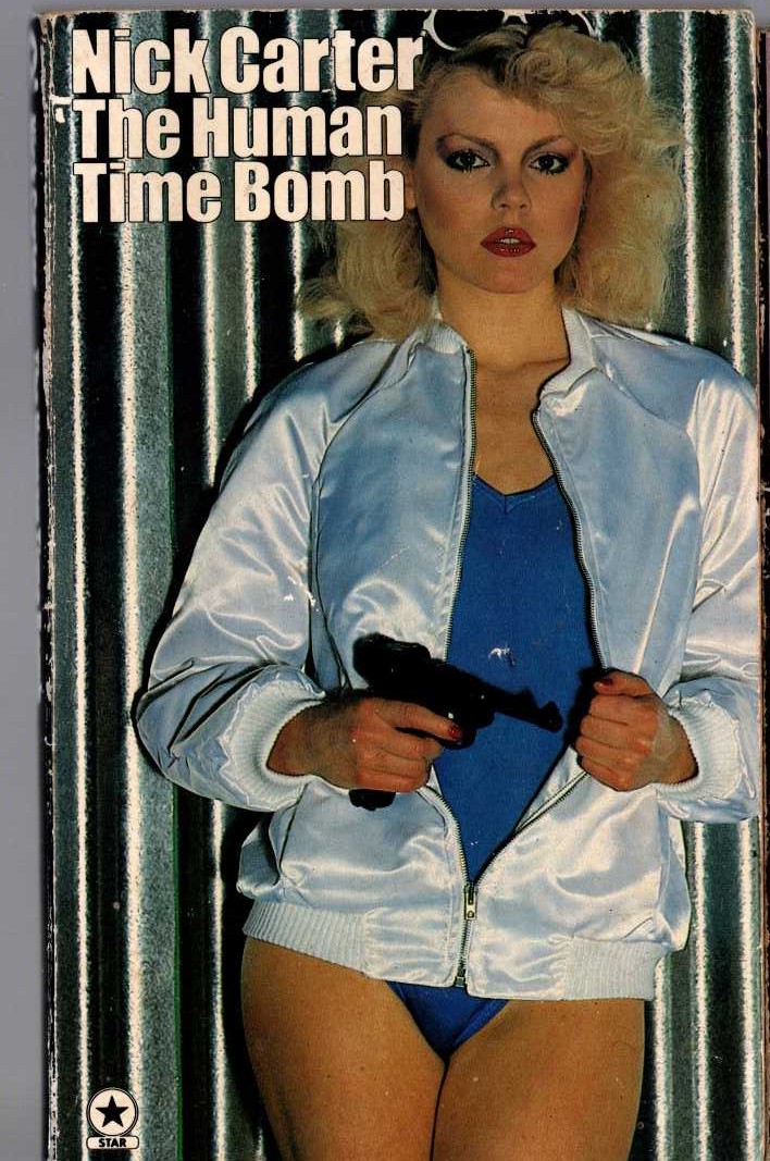 Nick Carter  THE HUMAN TIME BOMB front book cover image