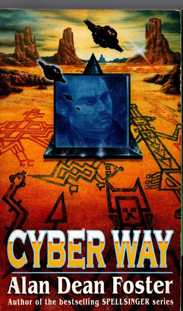 Alan Dean Foster  CYBER WAY front book cover image
