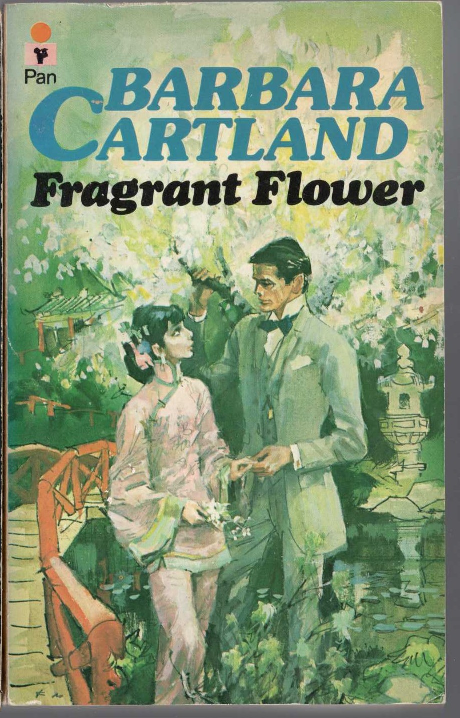 Barbara Cartland  FRAGRANT FLOWER front book cover image