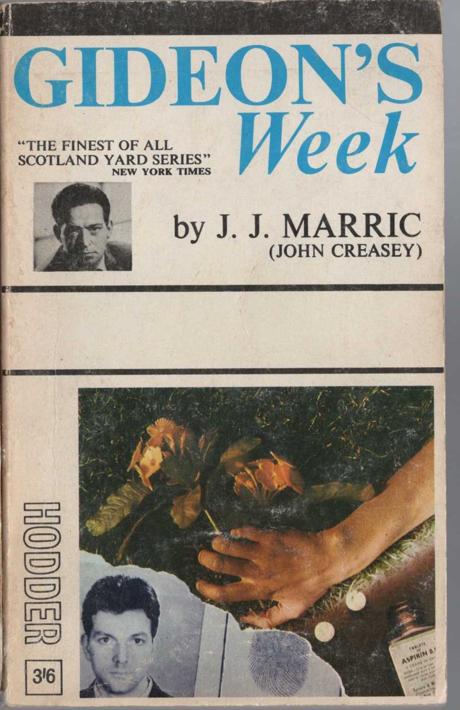 J.J. Marric  GIDEON'S WEEK front book cover image