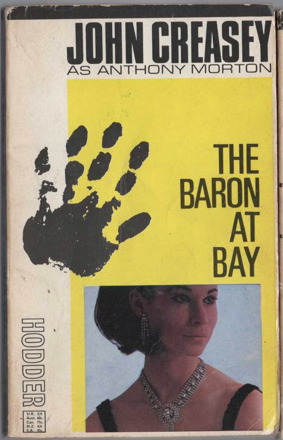 Anthony Morton  THE BARON AT BAY front book cover image