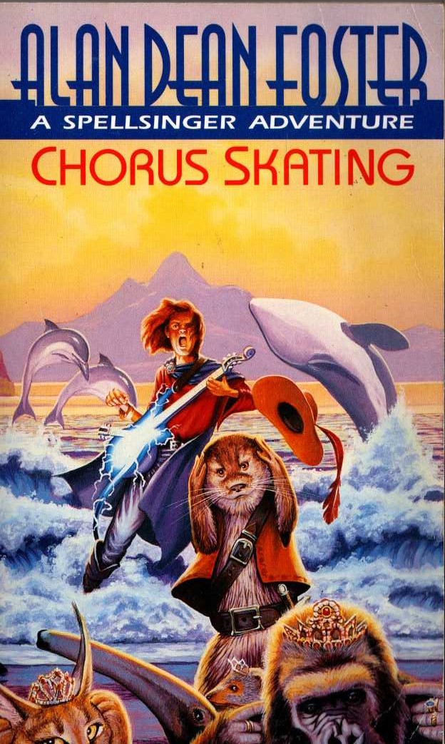 Alan Dean Foster  CHORUS SKATING front book cover image