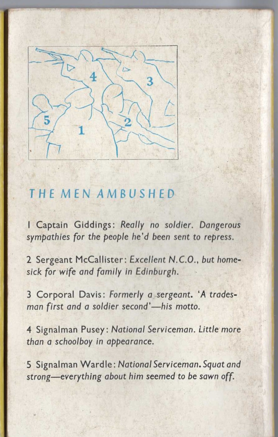 James Wilson  INTERRUPTED JOURNEY magnified rear book cover image