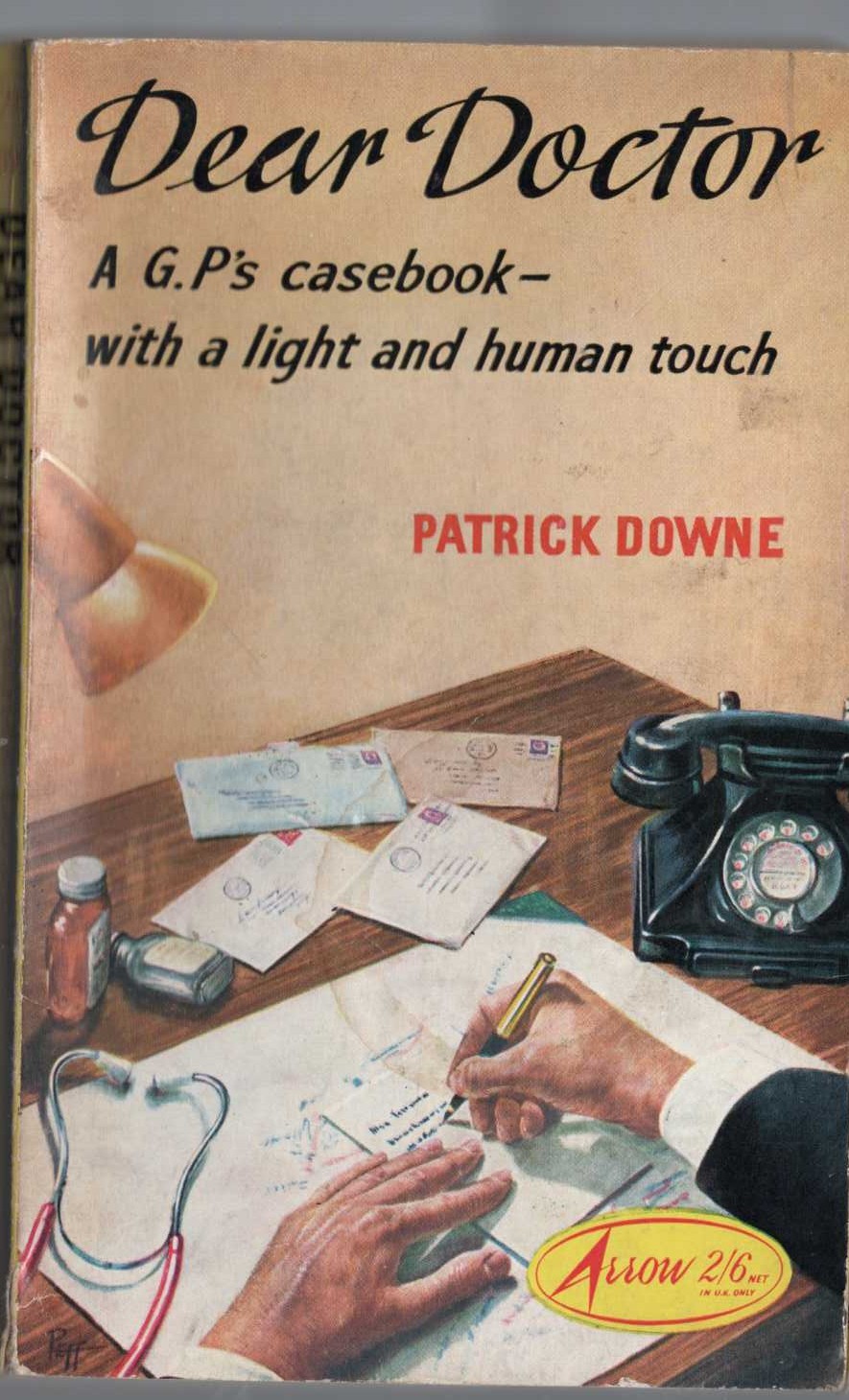 Patrick Downe  DEAR DOCTOR front book cover image