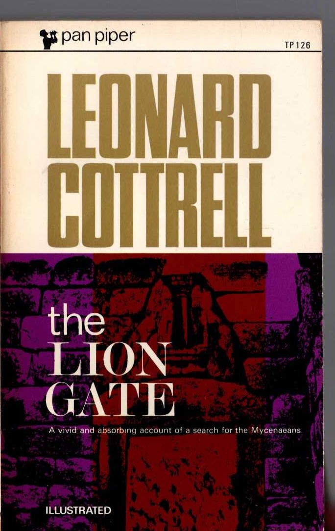 Leonard Cottrell  THE LION GATE front book cover image