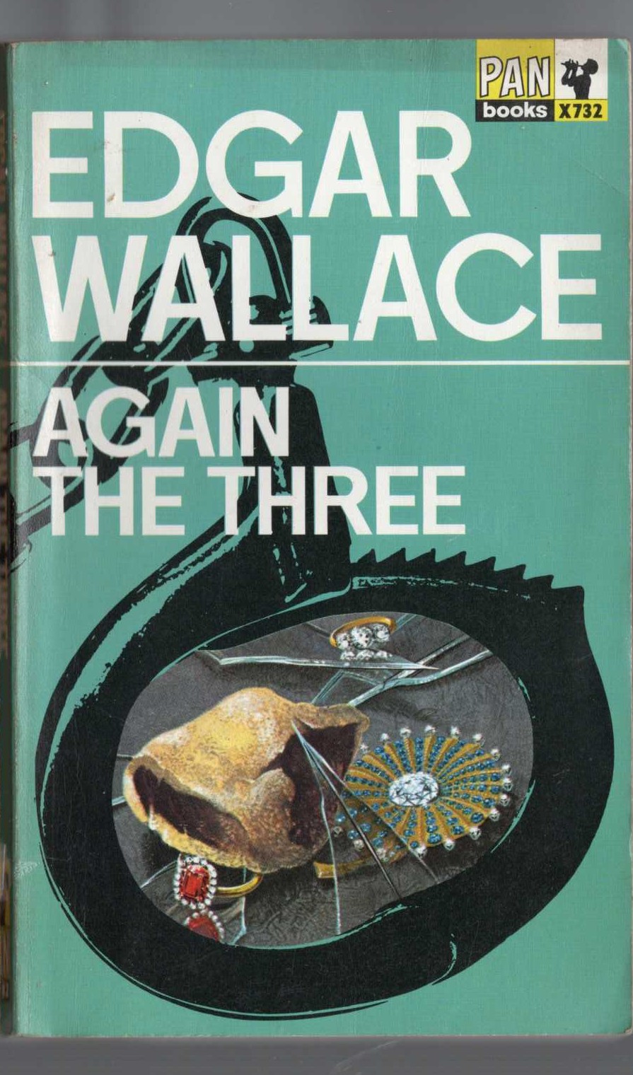Edgar Wallace  AGAIN THE THREE front book cover image
