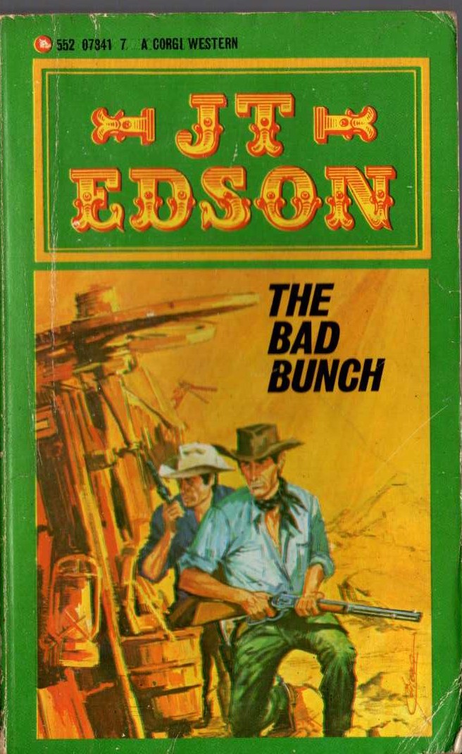 J.T. Edson  THE BAD BUNCH front book cover image