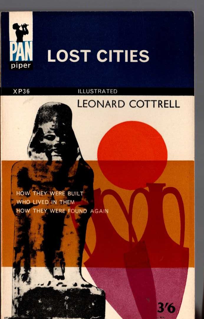 Leonard Cottrell  LOST CITIES front book cover image