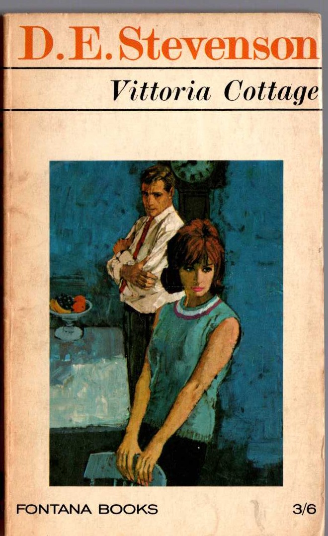 D.E. Stevenson  VITTORIA COTTAGE front book cover image