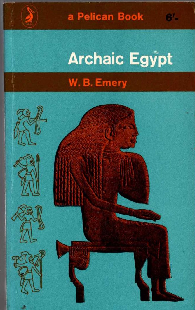 EGYPT, Archaic by W.B.Emery front book cover image