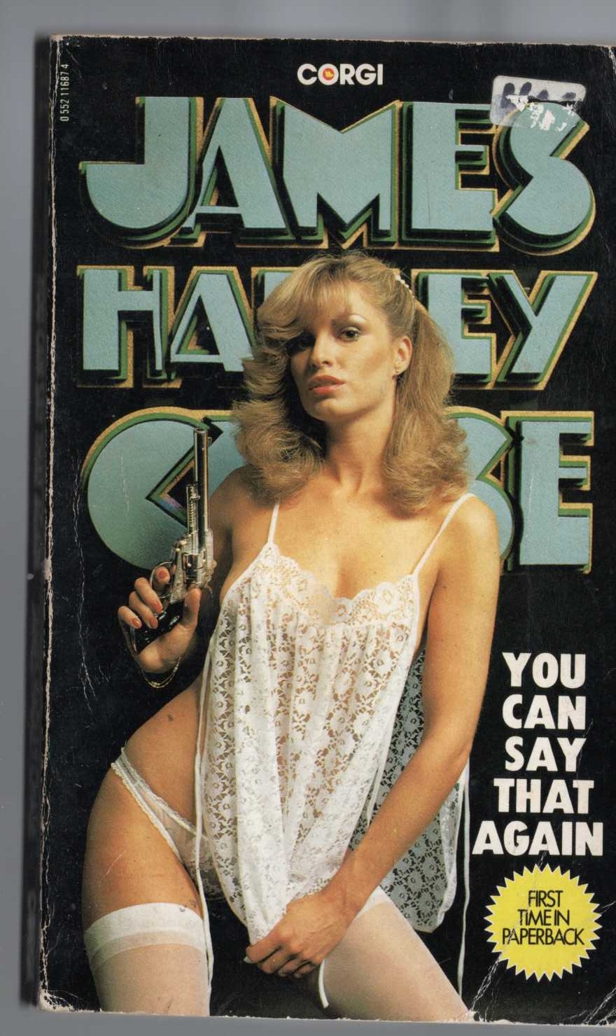James Hadley Chase  YOU CAN SAY THAT AGAIN front book cover image