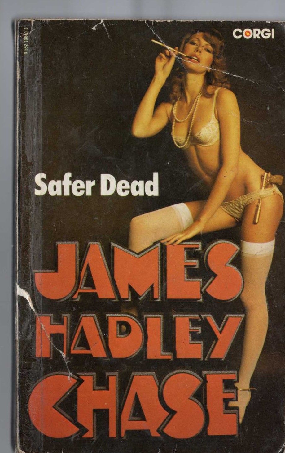 James Hadley Chase  SAFER DEAD front book cover image