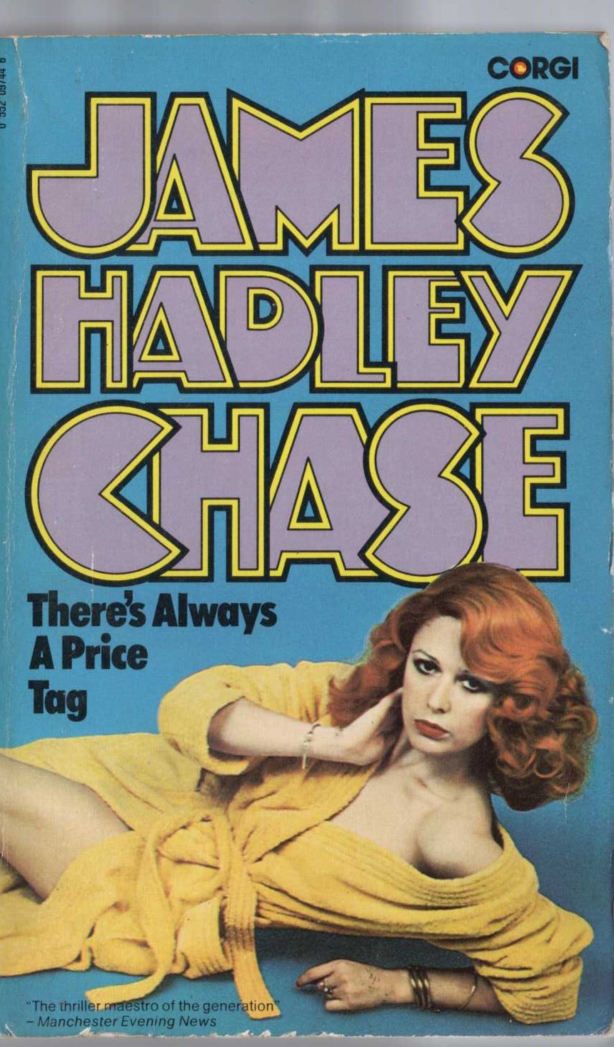 James Hadley Chase  THERE'S ALWAYS A PRICE TAG front book cover image