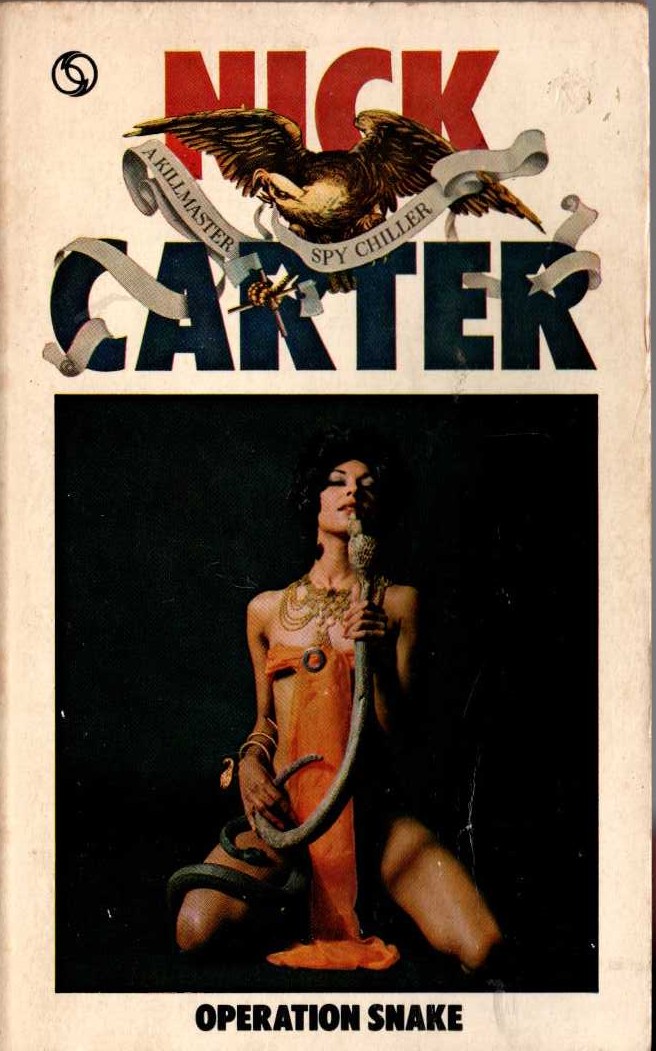 Nick Carter  OPERATION SNAKE front book cover image