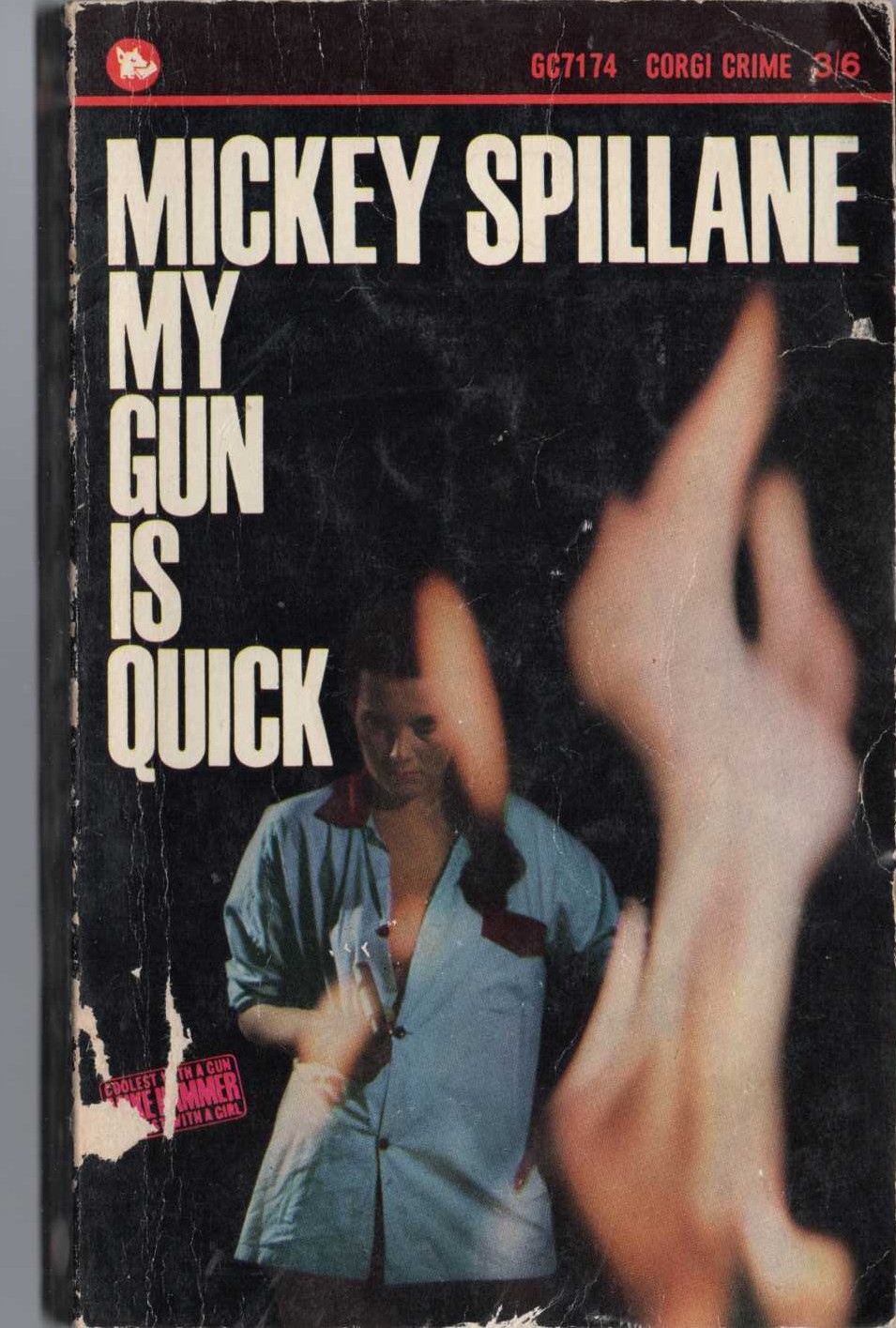 Mickey Spillane  MY GUN IS QUICK front book cover image