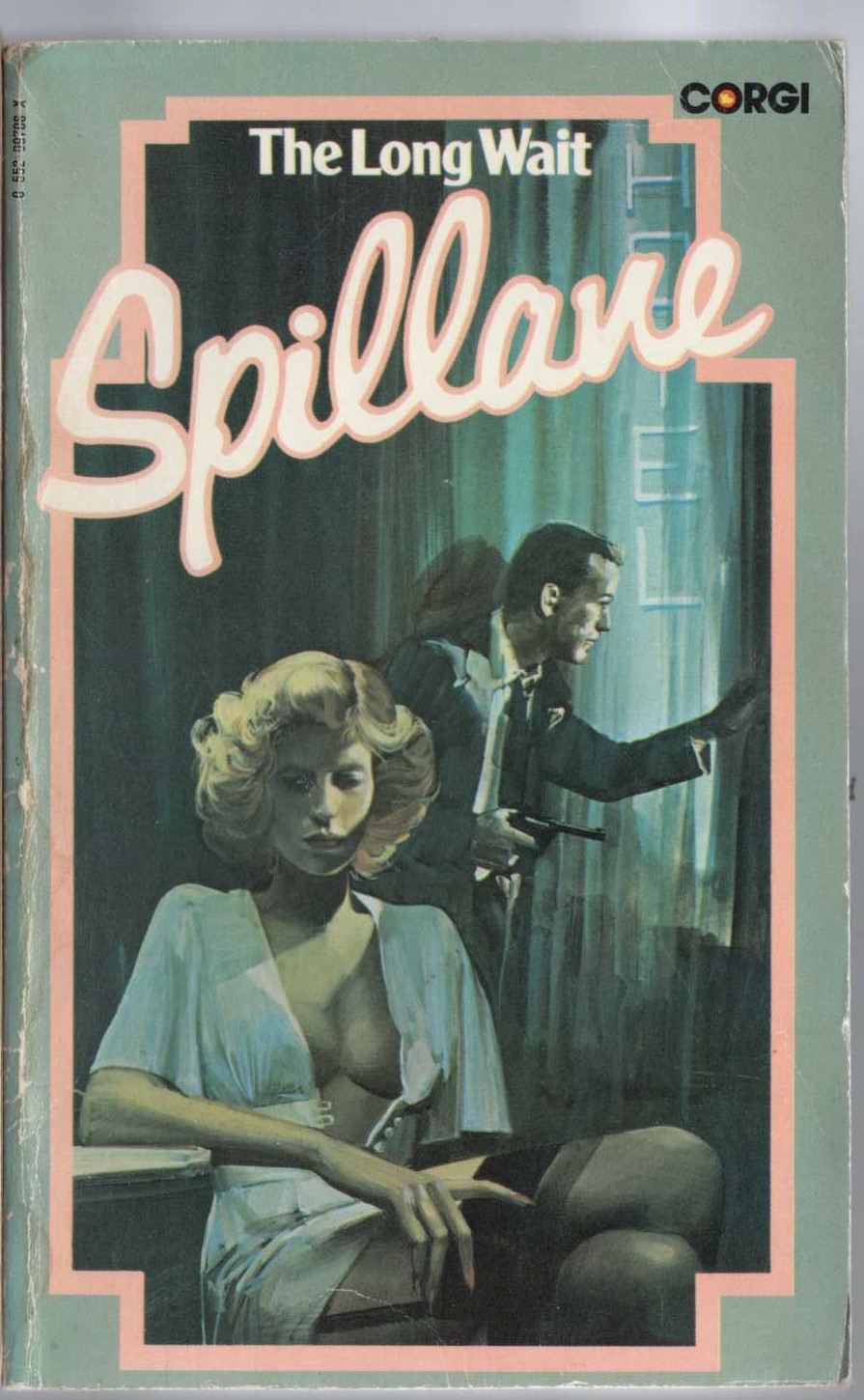 Mickey Spillane  THE LONG WAIT front book cover image