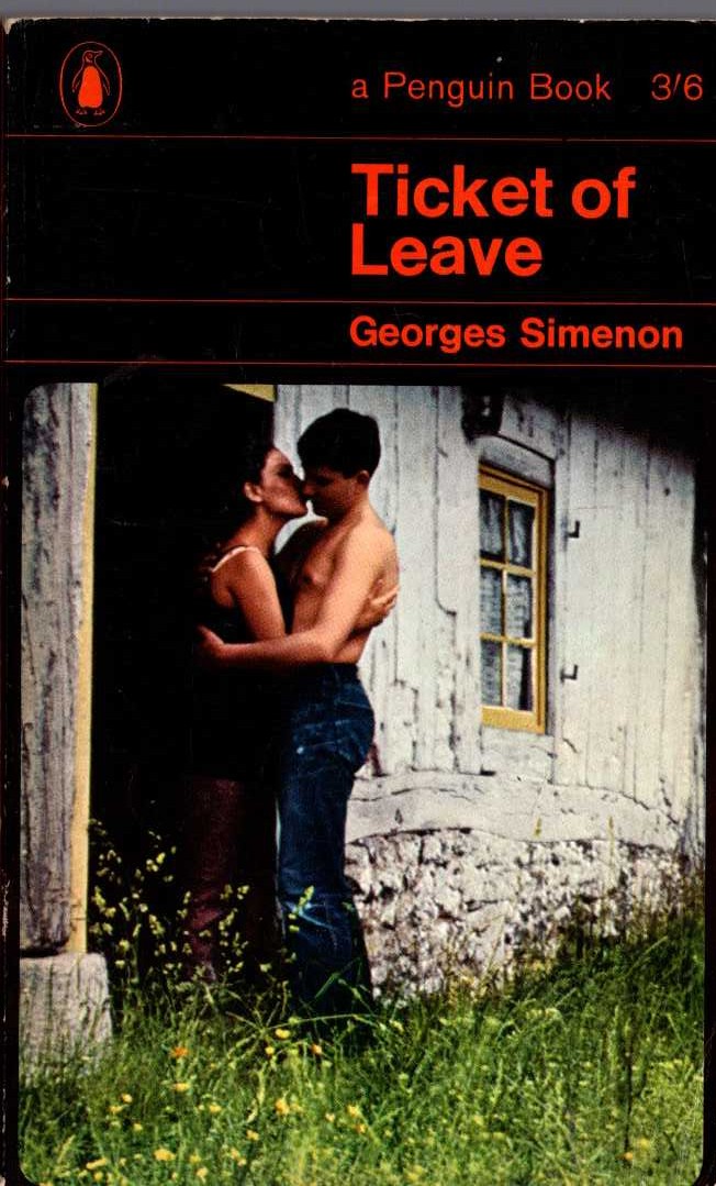 Georges Simenon  TICKET OF LEAVE front book cover image