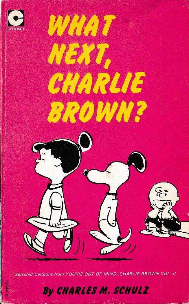 Charles M. Schulz  WHAT NEXT, CHARLIE BROWN front book cover image