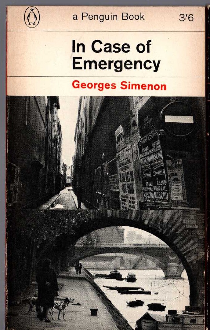 Georges Simenon  IN CASE OF EMERGENCY front book cover image
