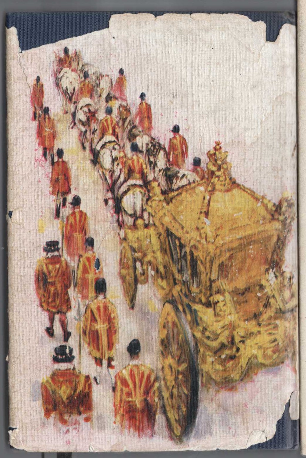 CORONATION magnified rear book cover image
