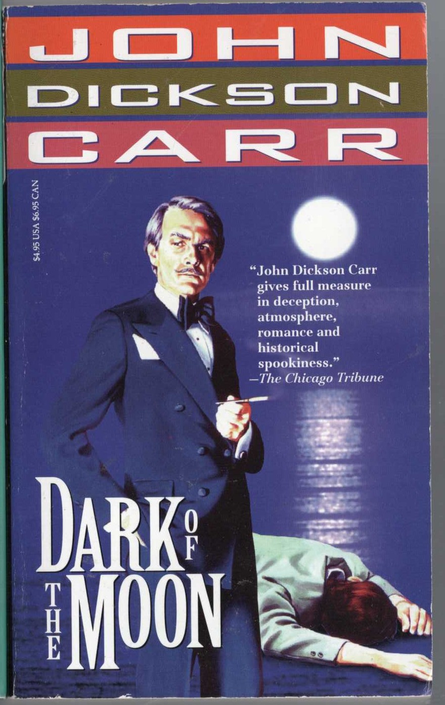 John Dickson Carr  DARK OF THE MOON front book cover image
