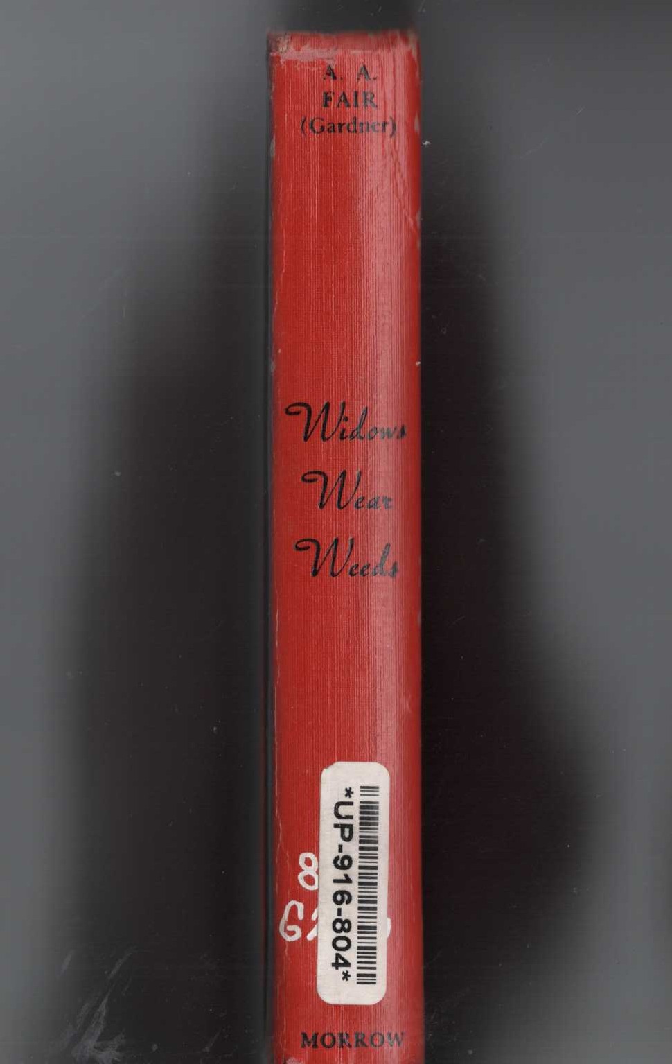 WIDOWS WEAR WEEDS front book cover image