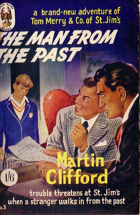 Martin Clifford  THE MAN FROM THE PAST front book cover image