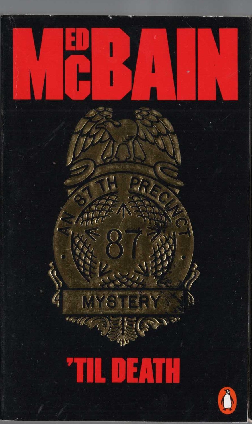 Ed McBain  'TIL DEATH front book cover image