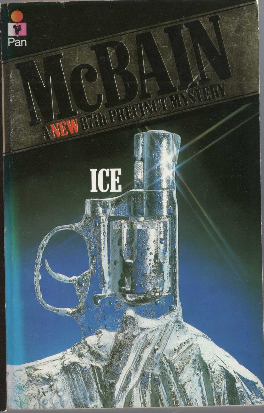 Ed McBain  ICE front book cover image