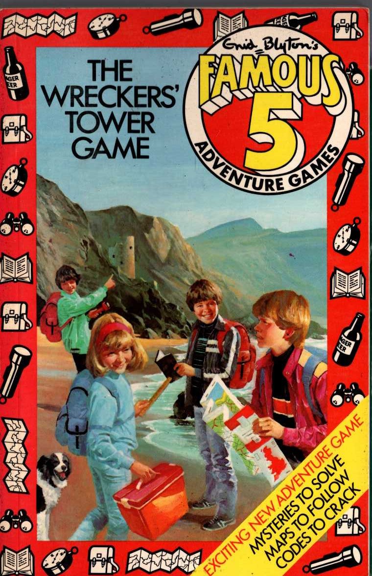 (Stephen Thraves & Darrell Waters-Enid Blyton inspired books) THE WRECKER'S GAME front book cover image