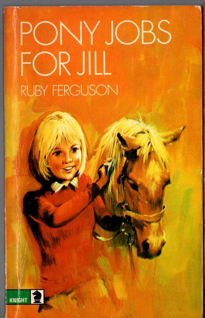 Ruby Ferguson  PONY JOBS FOR JILL front book cover image
