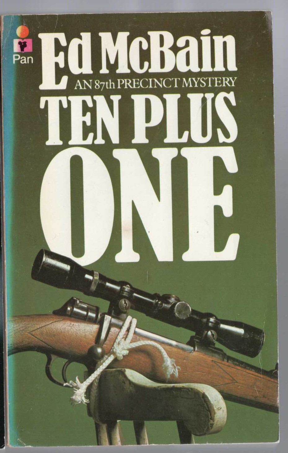 Ed McBain  TEN PLUS ONE front book cover image