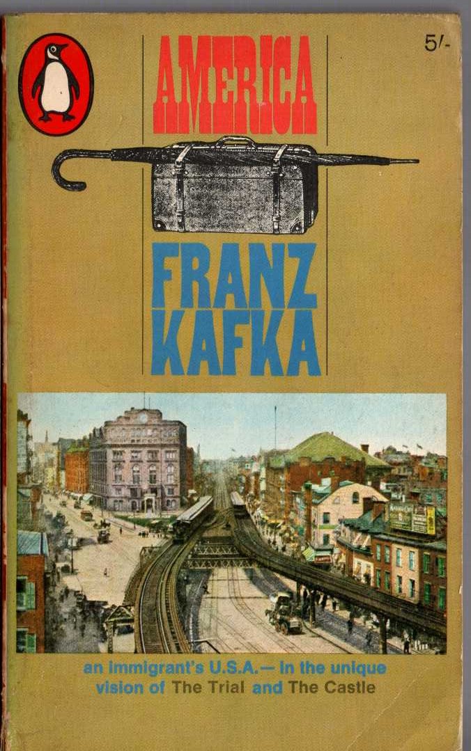 Franz Kafka  AMERICA front book cover image