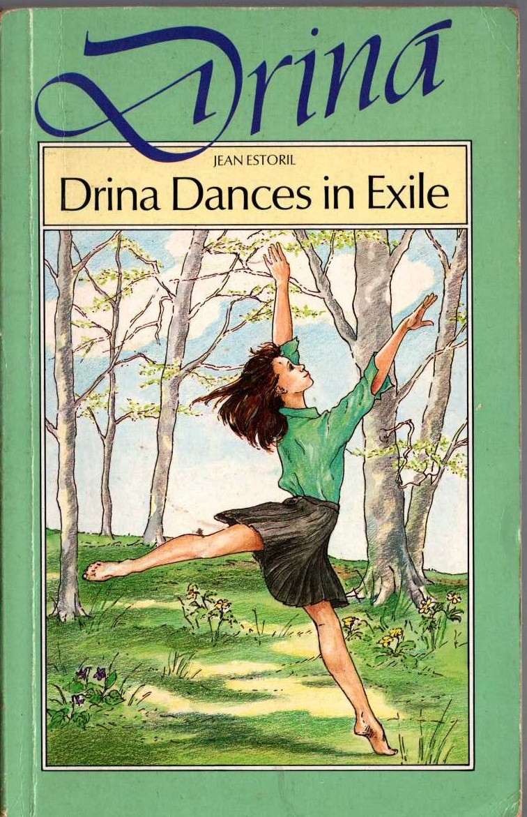 Jean Estoril  DRINA DANCES IN EXILE front book cover image
